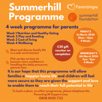Summerhill Programme - Free programme for parents 