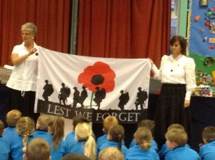 Our visit from the British Legion 