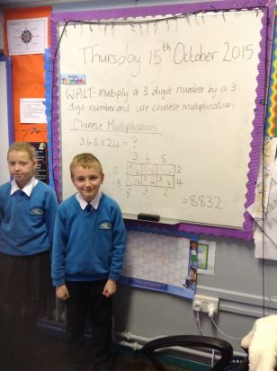 Primary 7 learn Chinese multiplication!
