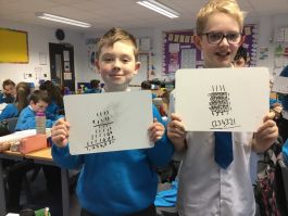 Luke using long multiplication Adam using Chinese Multiplying 111,111 x 111,111
